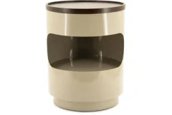 Bijzettafels-By-Boo Bijzettafel Taupe 250338 Tondo