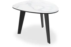 Bijzettafels-Maison Royale Bijzettafel Tove Wit