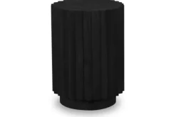 Bijzettafels|Salontafels- Bijzettafel Zwart AC-49.111 Novan