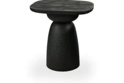 Bijzettafels-Tower Living Bijzettafel Zwart Barza