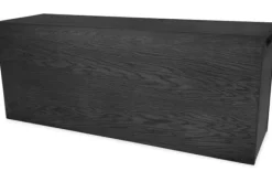 Bijzettafels-Van Willigen Bijzettafel zwart met lade Felix