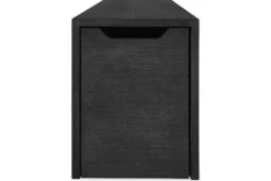 Bijzettafels-Van Willigen Bijzettafel zwart met lade Felix