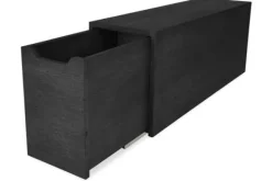 Bijzettafels-Van Willigen Bijzettafel zwart met lade Felix