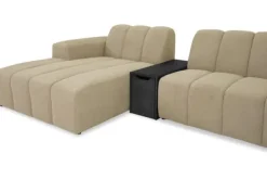 Bijzettafels-Van Willigen Bijzettafel zwart met lade Felix