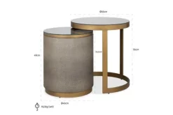 Online Bijzettafelset 212727 Bloomville Bijzettafels