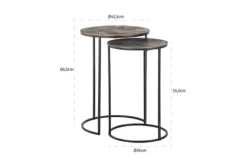 Sale Bijzettafelset 211148 Tulum Bijzettafels