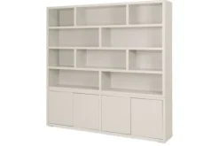 Sale Boekenkast greige Velori Vakkenkasten|Boekenkasten