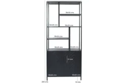 Vakkenkasten|Boekenkasten-Livingfurn Boekenkast York