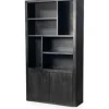 Clearance Boekenkast Zwart Tenna Boekenkasten