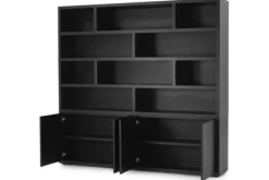 Best Boekenkast zwart Velori Vakkenkasten|Boekenkasten