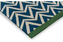 Hot Buitenkleed Blue 426318 Dhurrie | Tuinartikelen