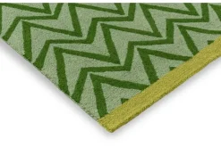 Tuinartikelen-Scion Rug Collection Buitenkleed Green 426307 Dhurrie |
