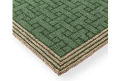 Sale Buitenkleed TB T Monogram Jade Green 455807 Outdoor | Tuinartikelen