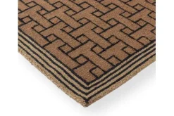 Buitenkleed TB T Monogram Light Brown 455811 Outdoor | Tuinartikelen