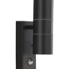 Buitenlamp 7008-2BK met sensor Metro Tuinartikelen