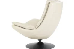 New Draaifauteuil - beige boho leder | 95937 Sven Draaifauteuils