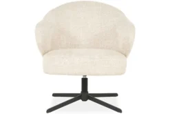 Draaifauteuils-Eleonora Meubelen Draaifauteuil 96348 beige Connor