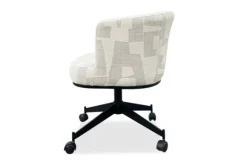 Ronde Fauteuils|Draaifauteuils-Richmond Interiors Draaifauteuil 213323 Beige Graffic Rochenne