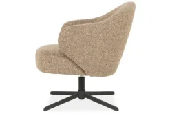 Draaifauteuil 96350 bruin Connor Draaifauteuils