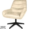 Outlet Draaifauteuil - Chicago Toffee Toma Draaifauteuils