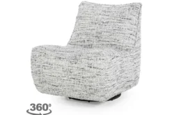 Draaifauteuils-Eleonora Meubelen Draaifauteuil 96171 Loys