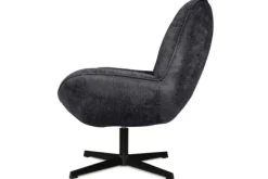 Draaifauteuils-Olijk Draaifauteuil - Movie Antraciet Mellon