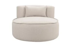 Ronde Fauteuils|Draaifauteuils-Richmond Interiors Draaifauteuil 213203 Nammos