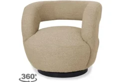 Ronde Fauteuils|Draaifauteuils-Eleonora Meubelen Draaifauteuil 95797 Sharon