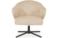 Discount Draaifauteuil 96349 taupe Connor Draaifauteuils