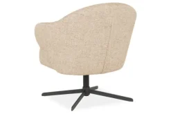 Discount Draaifauteuil 96349 taupe Connor Draaifauteuils
