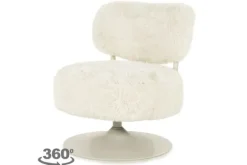 Draaifauteuils-By-Boo Draaifauteuil Beige 250355 Furlo