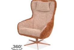 Draaifauteuils-Living & Chill Draaifauteuil Borg