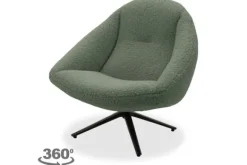 Discount Draaifauteuil Boudewijn Ronde Fauteuils|Draaifauteuils