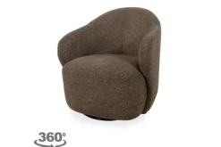 Sale Draaifauteuil Brown Jimi Draaifauteuils