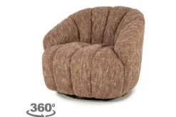 Draaifauteuils-By-Boo Draaifauteuil burgundy 250188 Sogno