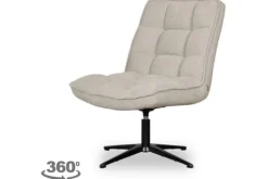 Draaifauteuils-Label51 Draaifauteuil Clay WU-65.007 Vince