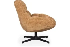 New Draaifauteuil Cognac WX-67.008 Huxley Draaifauteuils