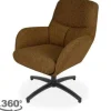 Draaifauteuils- Draaifauteuil Coral CH-73.043 Chill Zone