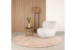 Best Draaifauteuil Cream FU-88.012 Bunny Ronde Fauteuils|Draaifauteuils