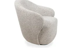 Clearance Draaifauteuil Ecru Jimi Draaifauteuils