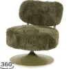 Draaifauteuils-By-Boo Draaifauteuil Groen 250357 Furlo