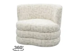 Draaifauteuils-Vie Chic Draaifauteuil Magali