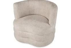 Sale Draaifauteuil Magali Ronde Fauteuils|Draaifauteuils