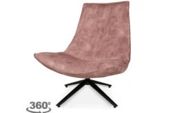 Draaifauteuils-Bing Draaifauteuil  Menno