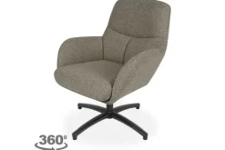 New Draaifauteuil Mushroom CH-73.047 Chill Zone Draaifauteuils
