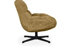 Draaifauteuils-Label51 Draaifauteuil Mustard WX-67.010 Huxley