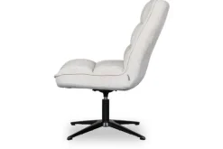 Clearance Draaifauteuil Naturel WU-65.006 Vince Draaifauteuils