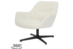 Clearance Draaifauteuil Sand Daphne Ronde Fauteuils|Draaifauteuils