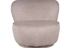 Online Draaifauteuil Taupe FU-88.013 Bunny Draaifauteuils|Ronde Fauteuils