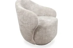 Draaifauteuils-MySons Draaifauteuil Taupe Jimi